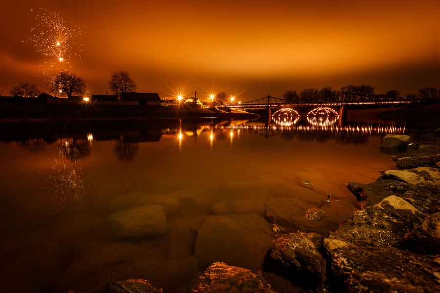 Oslava mostu Kostelany nad Moravou 2014