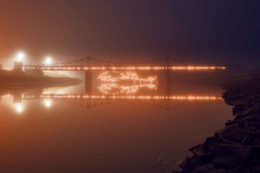 Oslava mostu Kostelany nad Moravou 2015